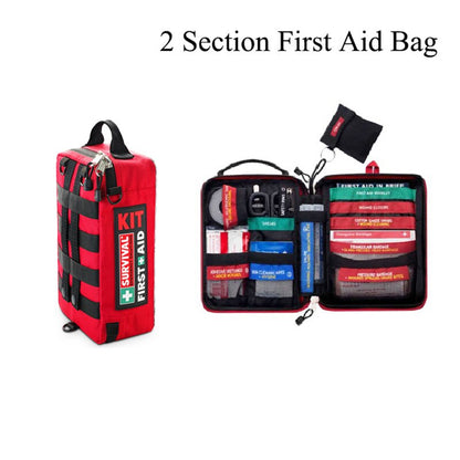 Handy First Aid Kit Waterproof Medical Bag for Hiking Camping Cycling Car Outdoor Travel Survival Kit Rescue Treatment